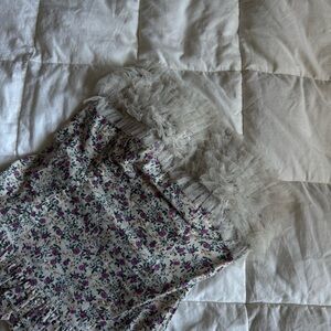 Forever 21 Romantic Floral Crop Top